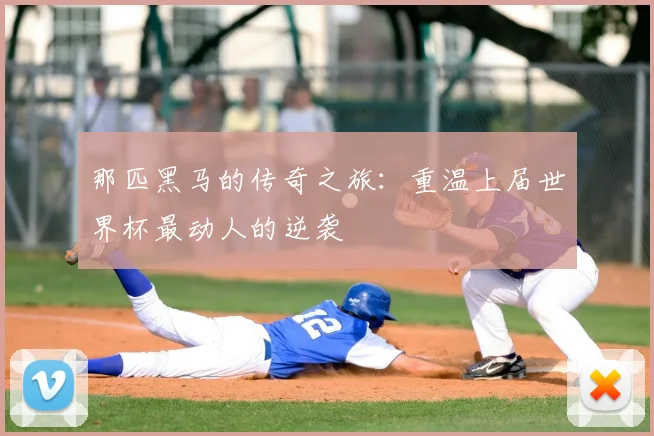那匹黑马的传奇之旅:重温上届世界杯最动人的逆袭